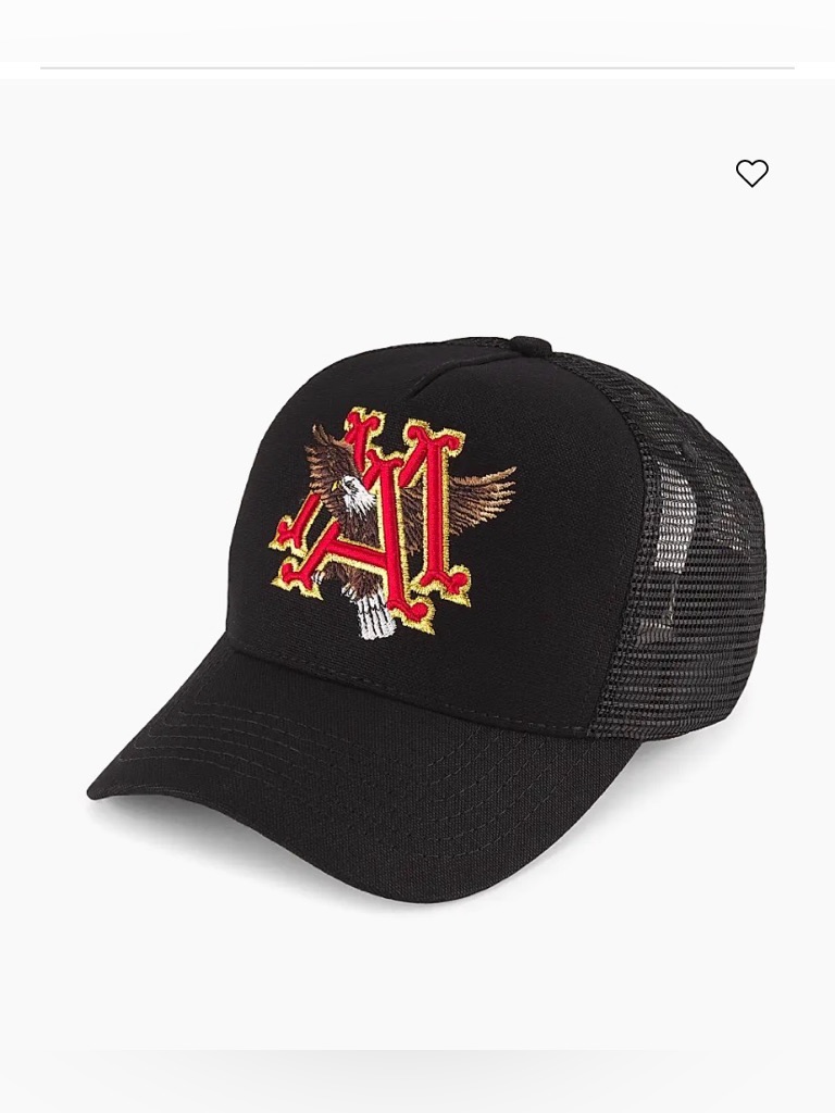 Amiri Vintage Ma Eagle Trucker Hat